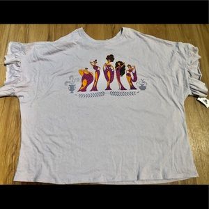 NWT Disney Parks Hercules Muse Shirt Plus Size